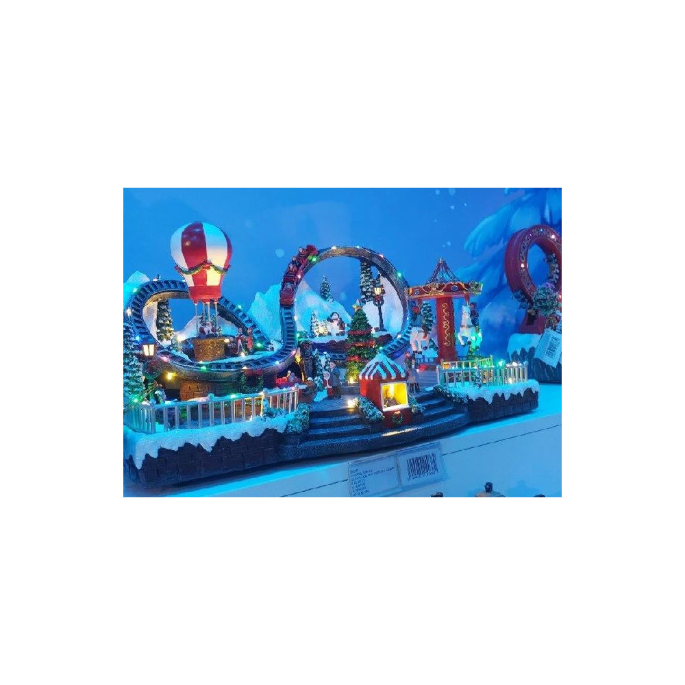VILLAGGIO LUNAPARK MOV LUC LED 55X34XH30