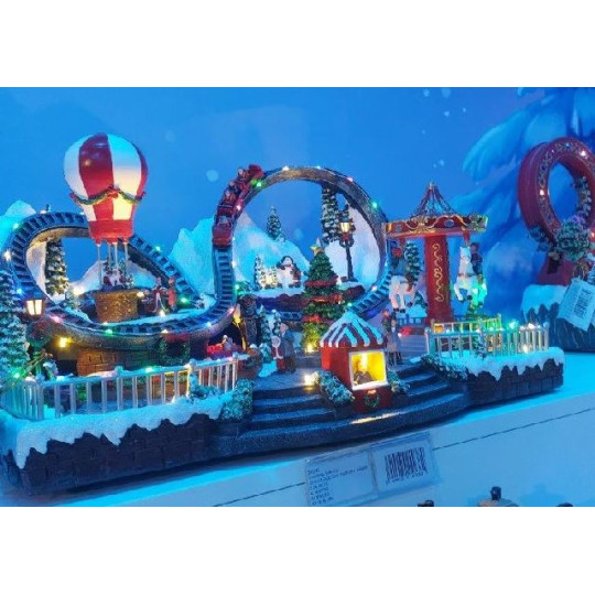 VILLAGGIO LUNAPARK MOV LUC LED 55X34XH30