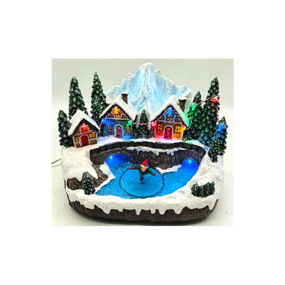 VILLAGGIO MONTAGNA PATTINI 23X14,5XH16,5 VILLAGGIO MONTAGNA PATTINI 23X14,5XH16,5