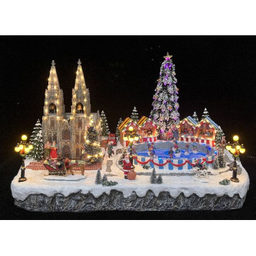 VILLAGGIO PIAZZA 68,5X45,5XH43 LUNA PARK