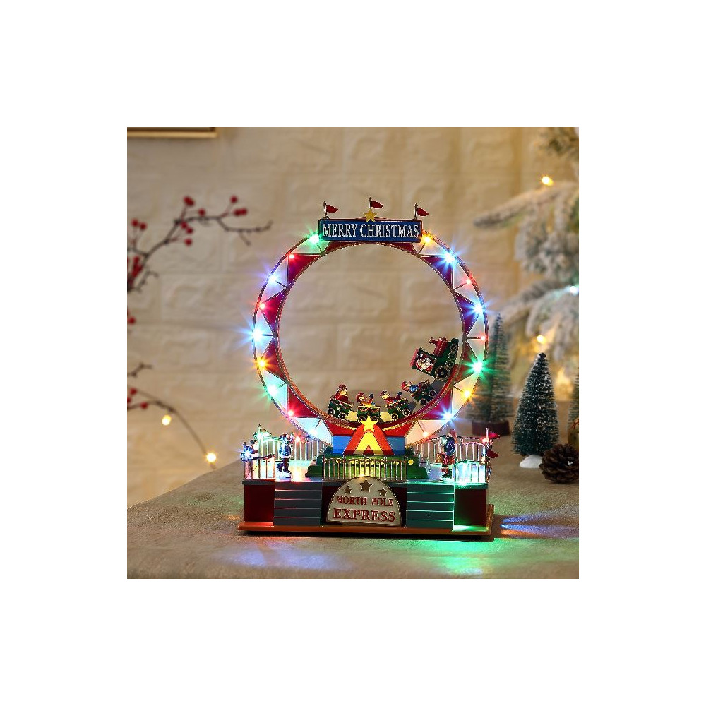 XMAS CARNIVAL 24,3X15,5XH32CM LED MUSICA XMAS CARNIVAL 24,3X15,5XH32CM LED MUSICA