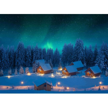 POSTER CANVAS ILLUMINATO EFFETTO LUCE NO
