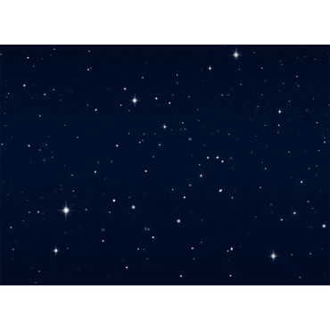 POSTER CANVAS ILLUMINATO STELLE 76X56 CM 2