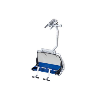 SEGGIOLA  4 POSTI BLU/GRIGIO