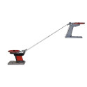 SKI LIFT BASIC - DOPPIO PIEDE NERO/ROSSO