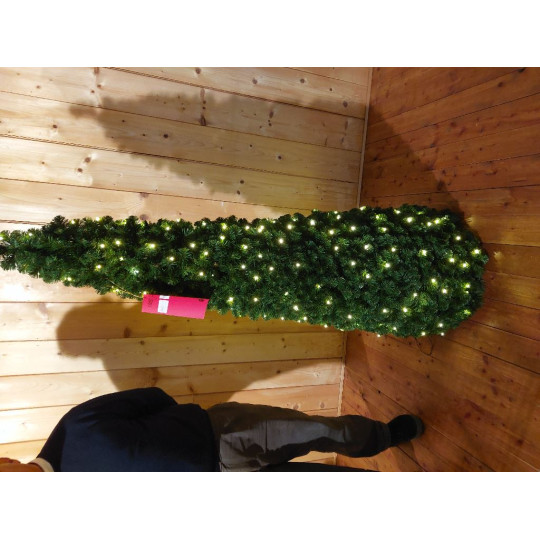 PINO CONO 180CM D60CM PVC 400LED CALD