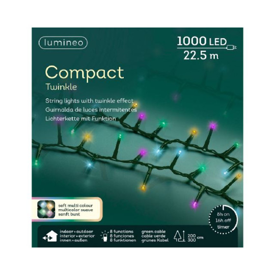 1000LED  COMPACT TWINKLE SOFT MULTI