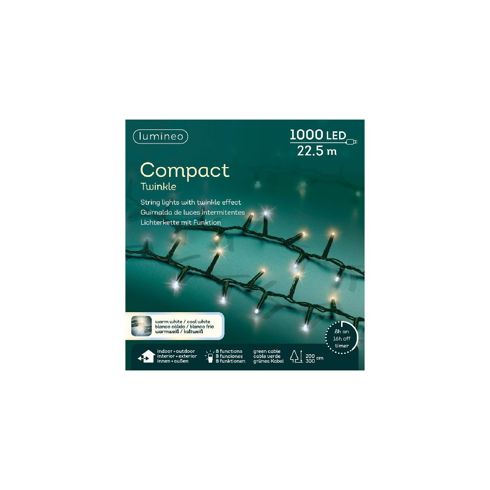 1000LED COMPACT TWINKLE B.CALDO/FREDDO