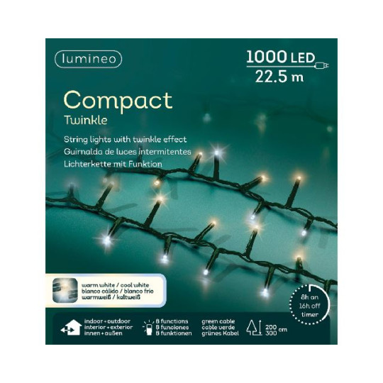 1000LED COMPACT TWINKLE B.CALDO/FREDDO