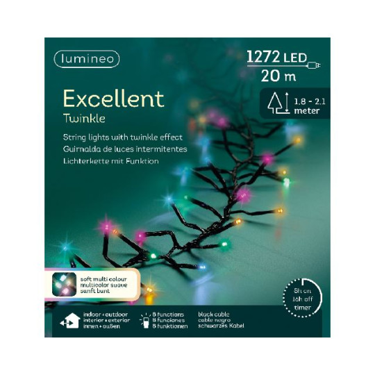 1272LED EXCEL 20M 8F SOFT MULTI