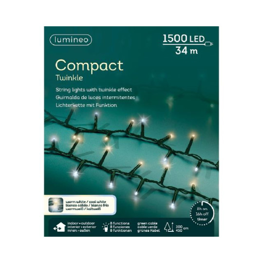 1500LED COMPACT TWINKLE B.CALDO/FREDDO