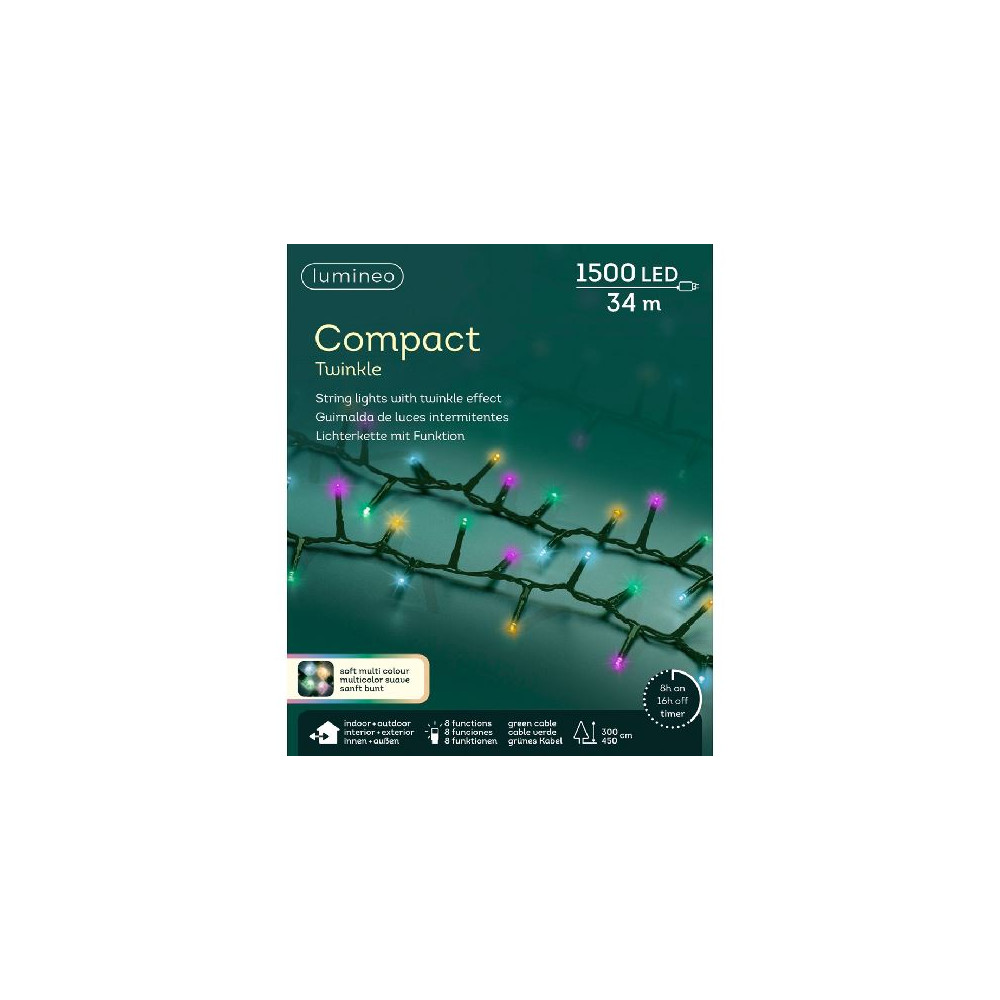1500LED COMPACT TWINKLE SOFT MULTI