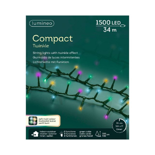 1500LED COMPACT TWINKLE SOFT MULTI