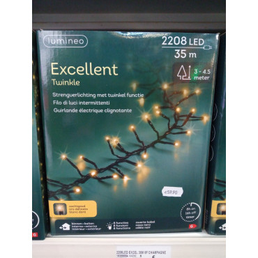 2208LED EXCEL 35M 8F CHAMPAGNE