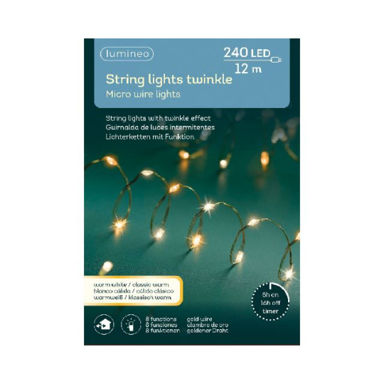 240MICROLED 1195CM GOLD WARM CLASSIC