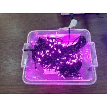 300LED CAVO TRASP CICLAMINIO C/C VALIGET