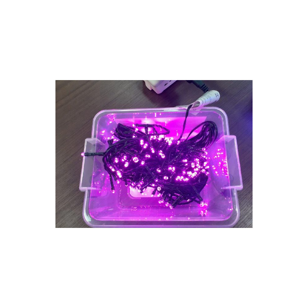 300LED CAVO TRASP CICLAMINIO C/C VALIGET