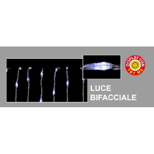 320 NANO BEANLED C/C TRASP BIANCO GHIACC