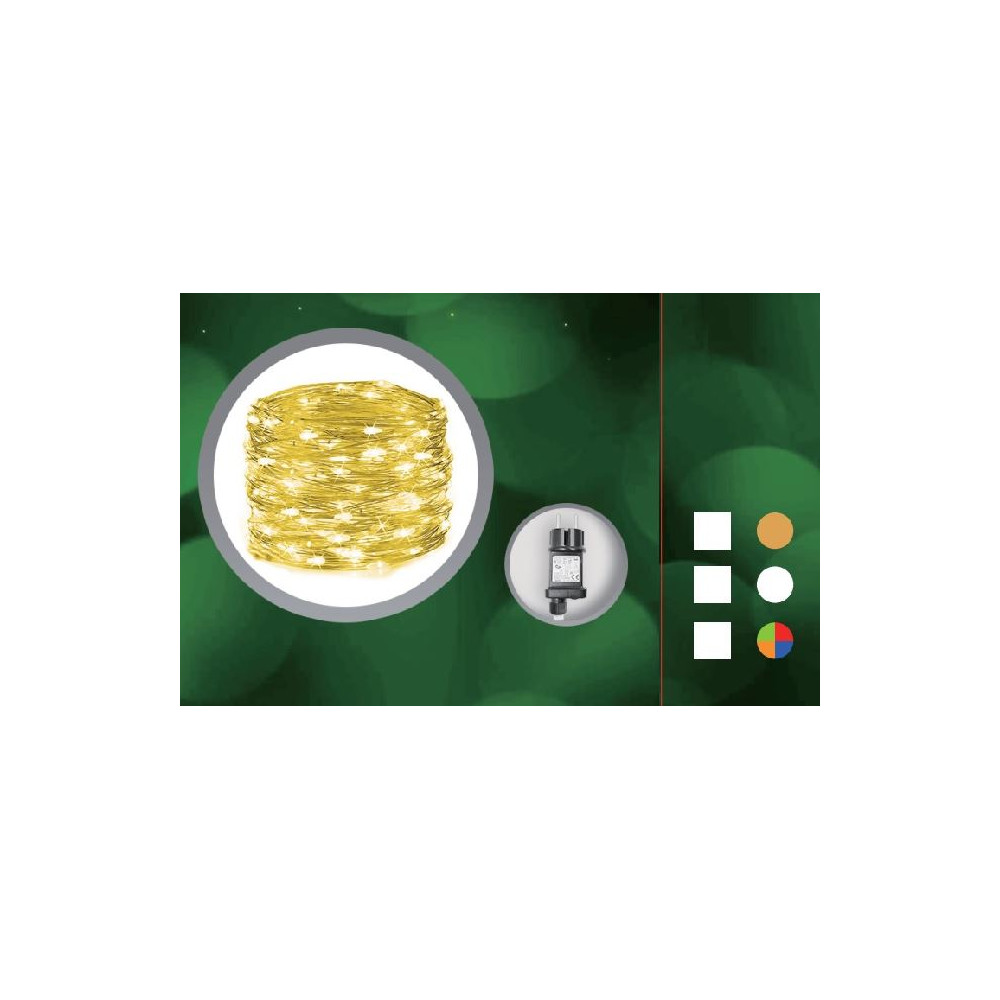 400MICROLED BIANCO FREDDO METAL ARG C/C