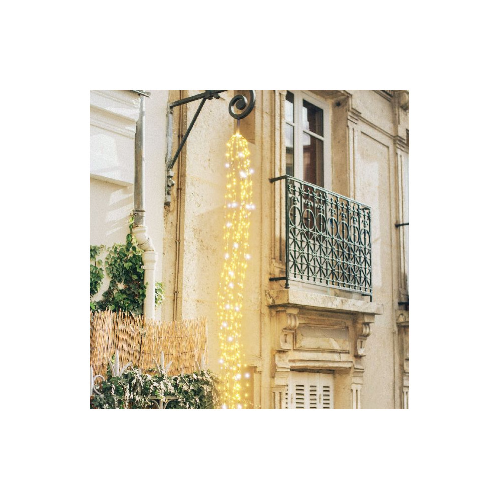 CASCATA H400CM 1200MICROLED BIA CALDO BI