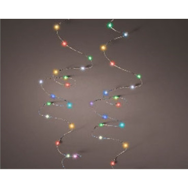 CATENA MICROLED 240L SOFT MULTI C/SILVER