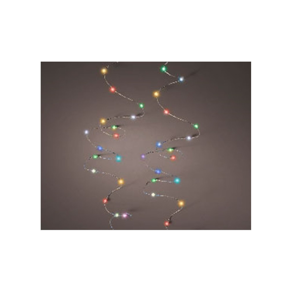 CATENA MICROLED 240L SOFT MULTI C/SILVER