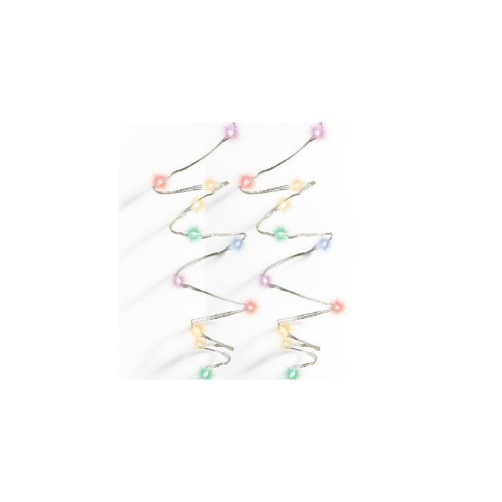 CATENA MICROLED 240L SOFT MULTI C/SILVER