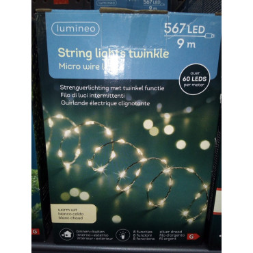 CATENA MICROLED 567L B.CALDO C/SILVER 2