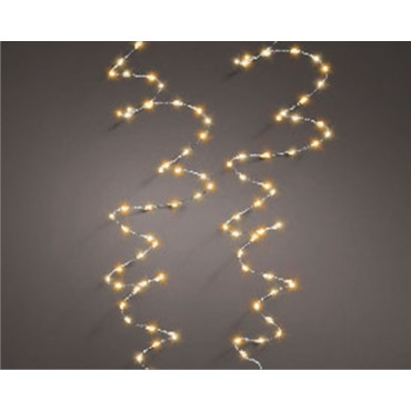 CATENA MICROLED 567L B.CALDO/ORO/EXTRA