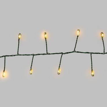 CLUSTER 1000LED FILO METAL BIANCO CALDO