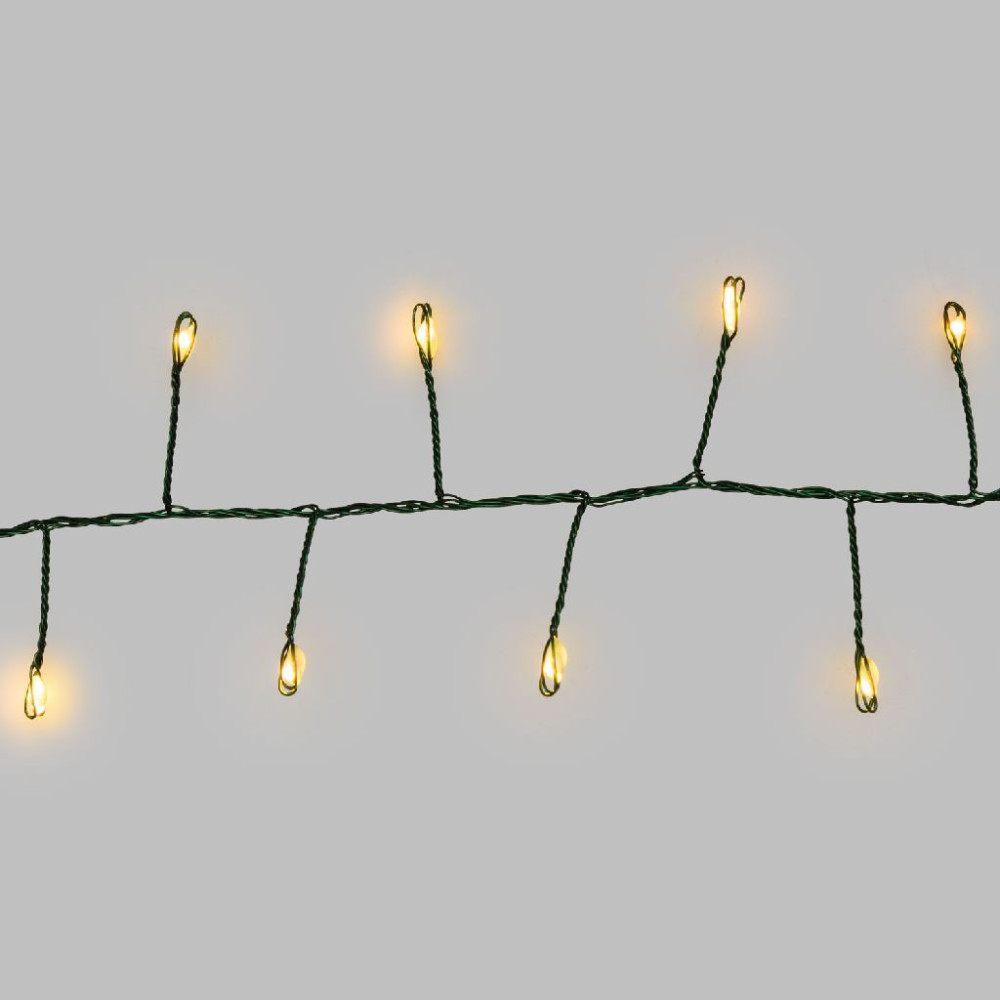 CLUSTER 1000LED FILO METAL BIANCO CALDO