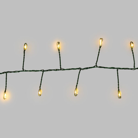 CLUSTER 1000LED FILO METAL BIANCO CALDO