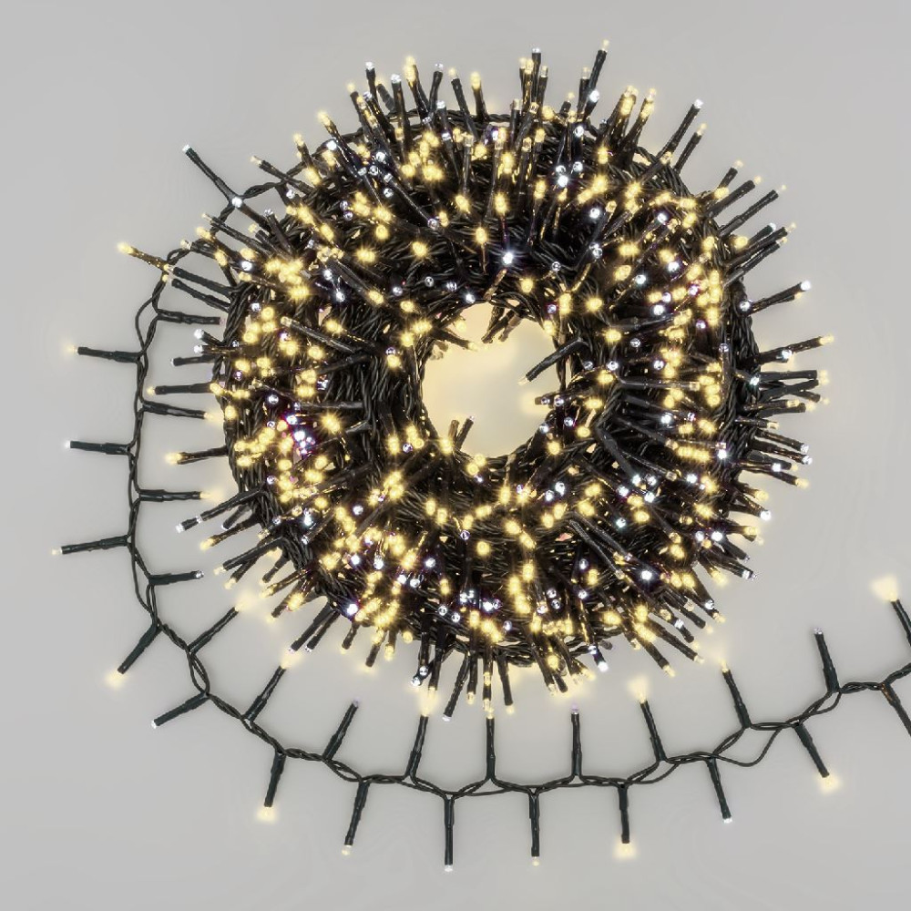 CLUSTER 1000MINILED 3MM BIAN/BIAN CALDO