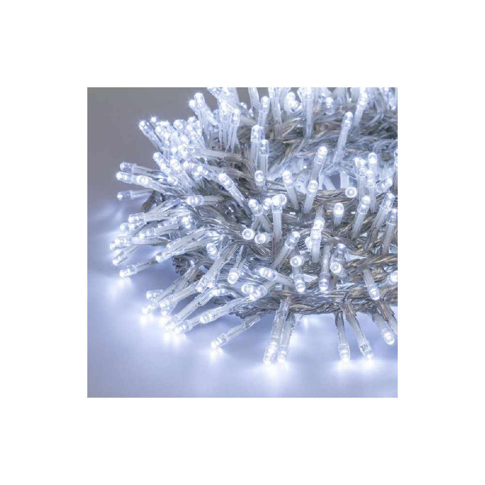 CLUSTER 2000 LED 5MM C/C TIMER BIANCO TR