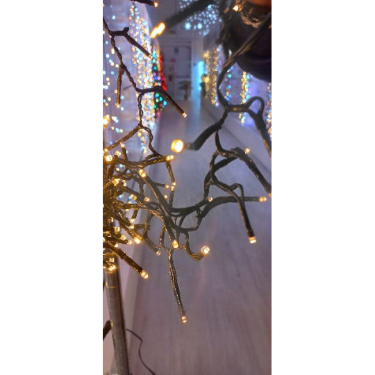 CLUSTER 3000LED 5MM C/C TIMER TRADITIONA