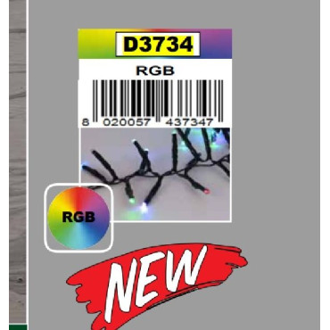 CLUSTER 380 MINILED 3MM  RGB CAMBIO COLO