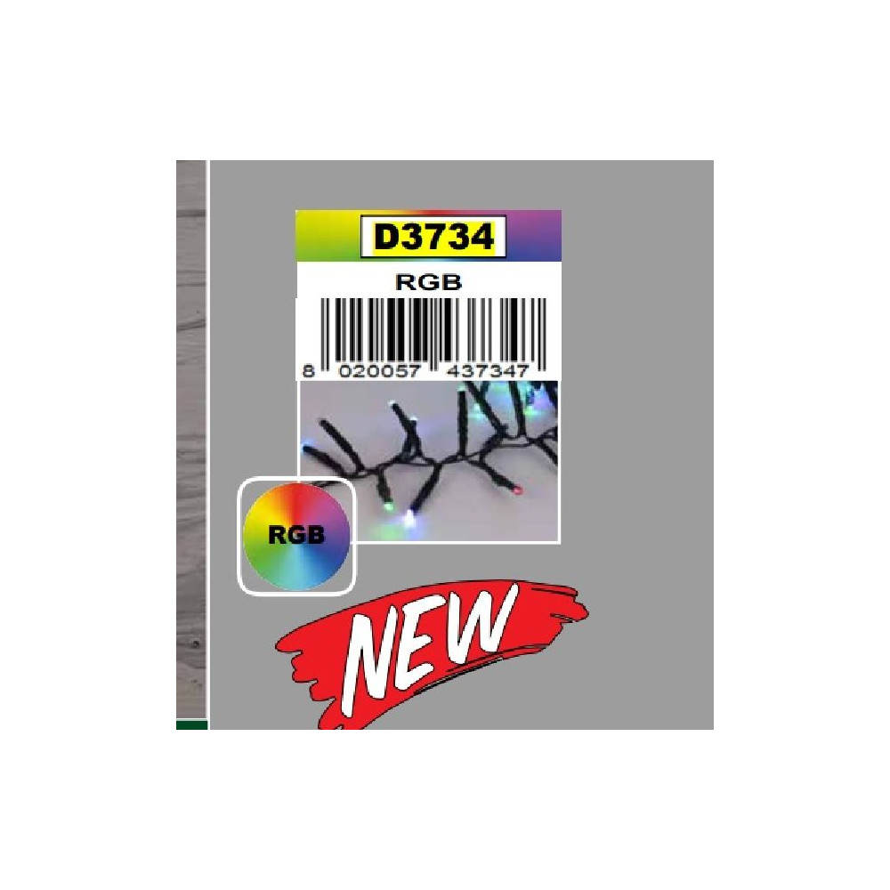 CLUSTER 380 MINILED 3MM  RGB CAMBIO COLO