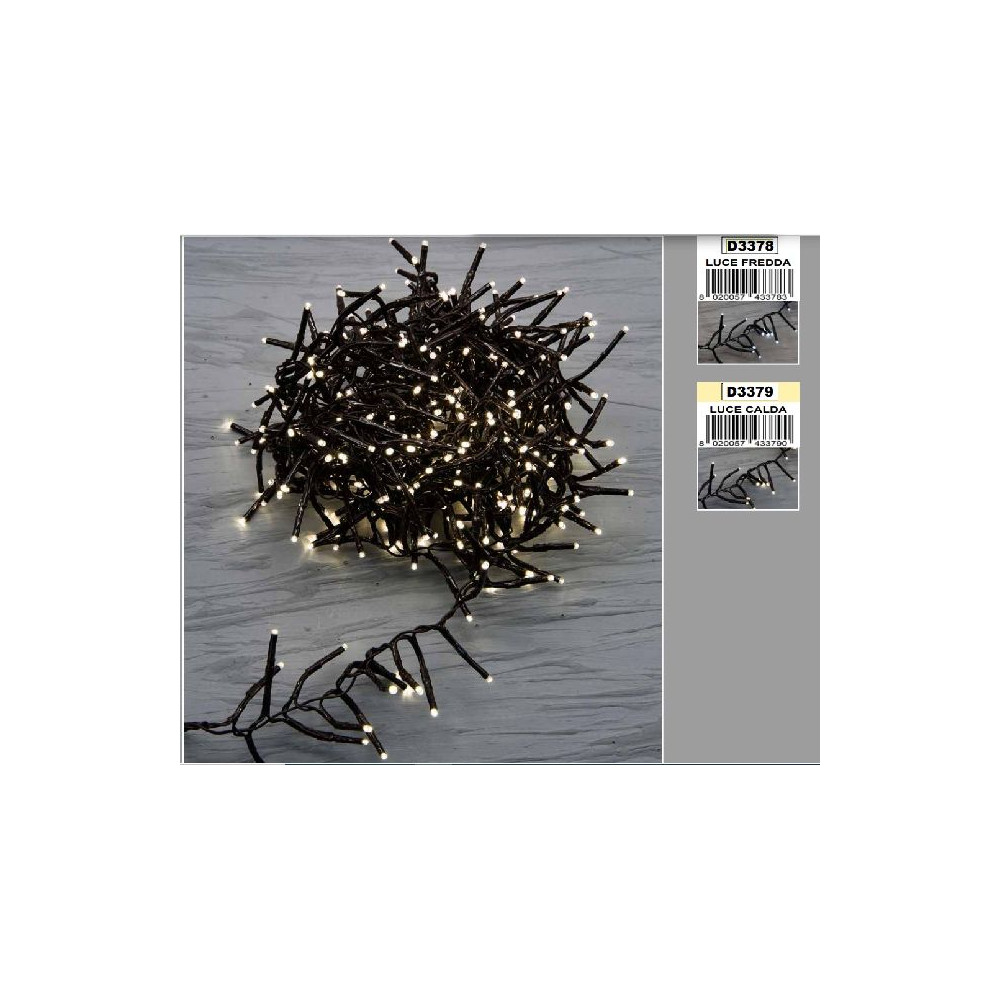 CLUSTER 380 MINILED 3MM BIANCO CALDO