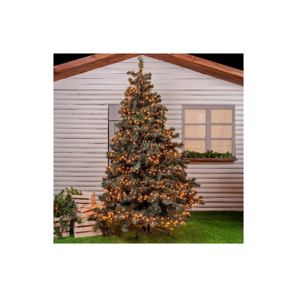 CLUSTER 400 LED 5MM C/C TIMER TRADITIONA