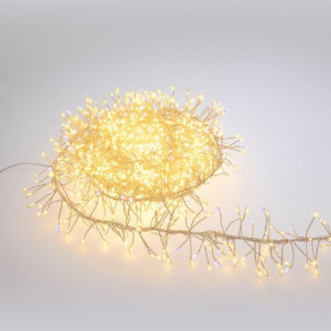 CLUSTER D10CM 1200 MICROLED BIANCO CALDO