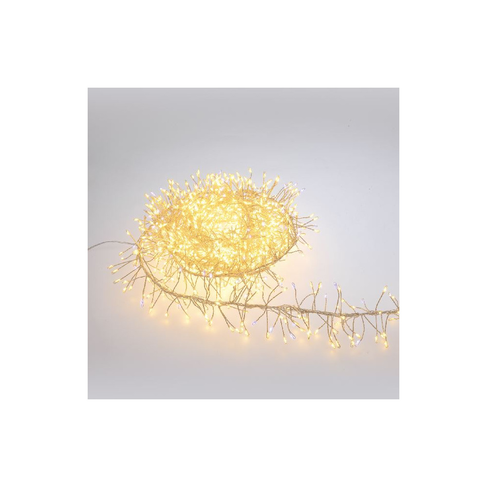 CLUSTER D10CM 1200 MICROLED BIANCO CALDO