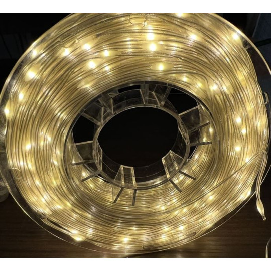 FILO PVC 20M 200LED ALTA LUMINOSITA BIAN