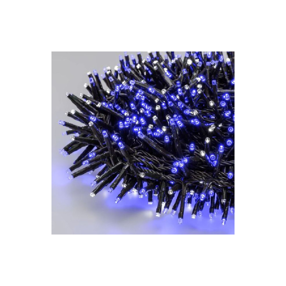 MINICLUSTER 1000MINILED D6CM BLU BIANCO