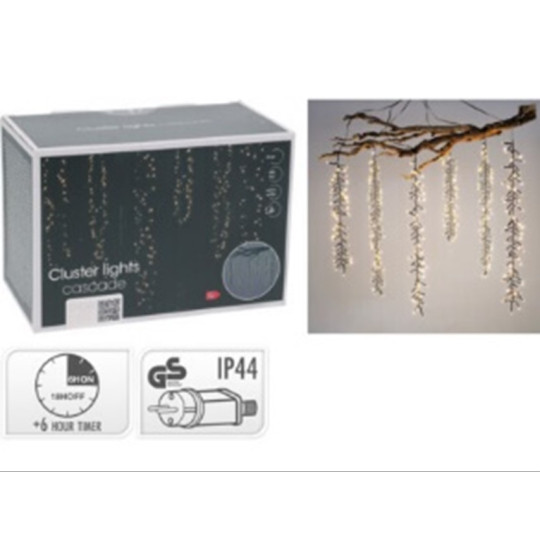 CASCATA 480LED BCO CALDO GIOCO