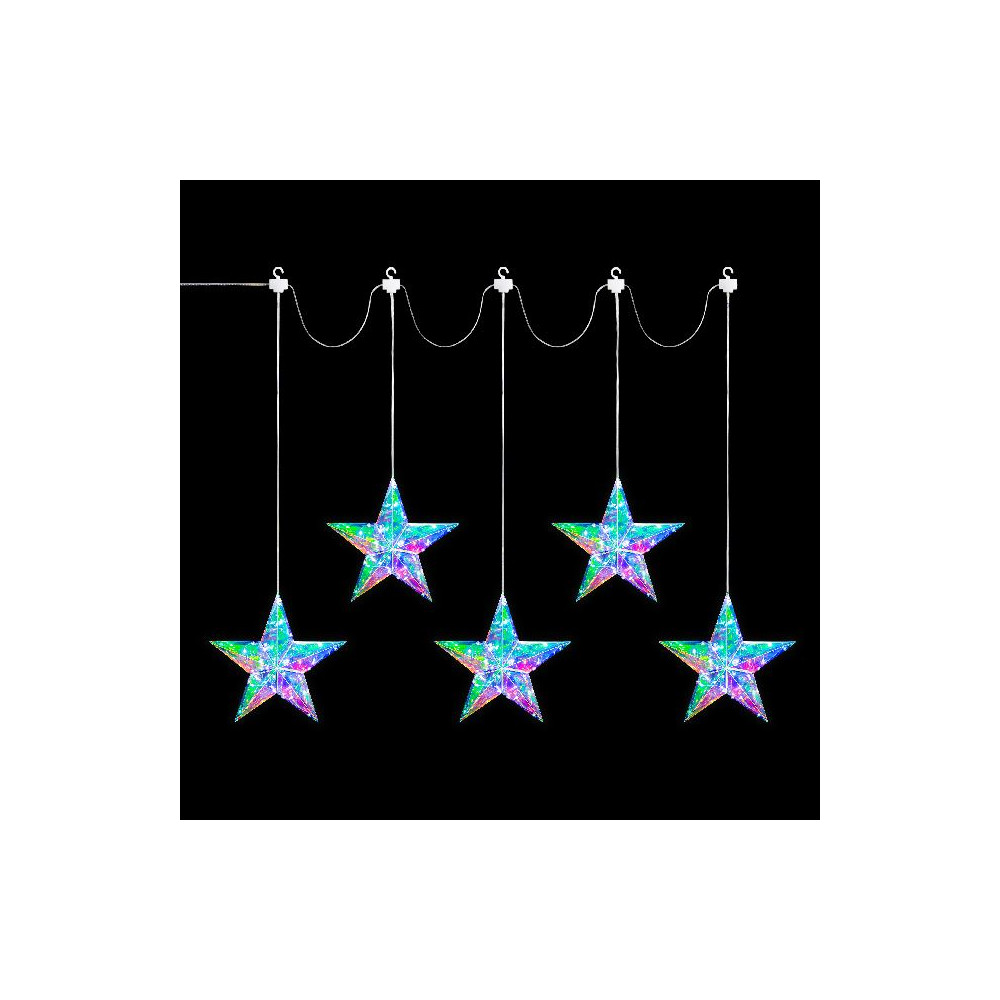 CATENA 5 STELLE 10LEDX5 FREDDO FLASH USB