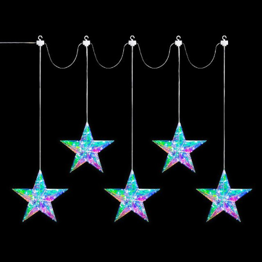 CATENA 5 STELLE 10LEDX5 FREDDO FLASH USB