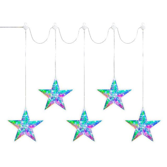 CATENA 5 STELLE 10LEDX5 FREDDO FLASH USB