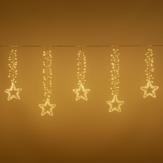 ICE CLUSTER LIGHT 320XH80CM C/STELLA 950