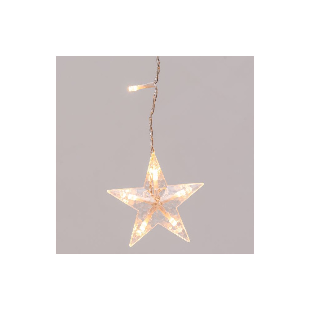 ICELIGHT 90LED STELLE TIMER 125XH70CM CA