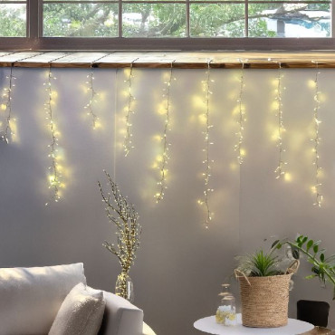 ICELIGHT STARFALL 340XH80CM BIA CALDO BI